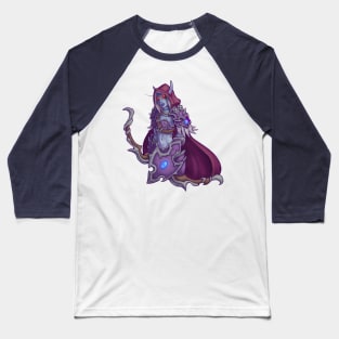 Lady Sylvanas Windrunner, the Banshee Queen Baseball T-Shirt